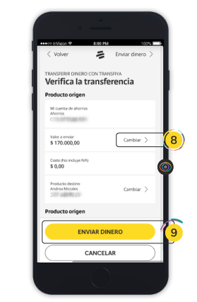 C Mo Enviar Dinero Por Transfiya De App Bancolombia Xp Konecta